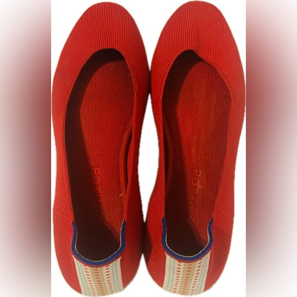 Rothy’s red flats size 9 - Picture 3 of 5